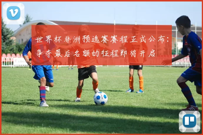 世界杯非洲预选赛赛程正式公布：争夺最后名额的征程即将开启